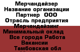 Мерчандайзер › Название организации ­ Партнер, ООО › Отрасль предприятия ­ Мерчендайзинг › Минимальный оклад ­ 1 - Все города Работа » Вакансии   . Тамбовская обл.,Моршанск г.